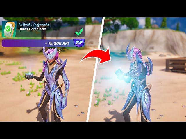 Activate Augments - Daily Quests Fortnite