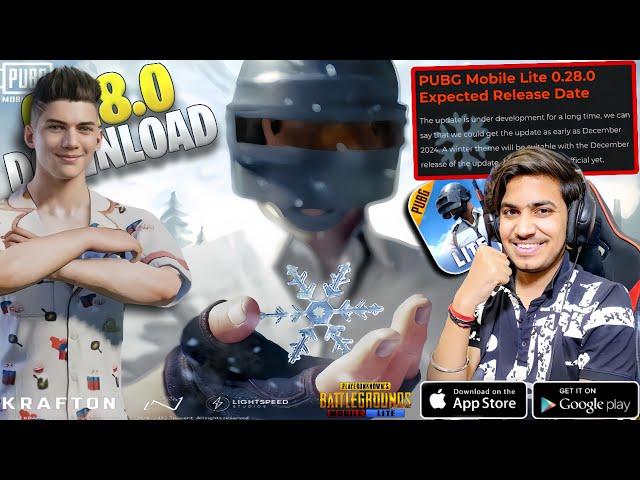 PUBG LITE BACK  | NEW WINTERUPDATE️| PUBG LITEUPCOMING 0.28.0 UPDATE | @x-match-yt