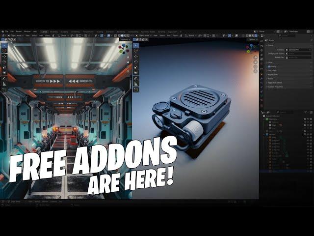 The Best Free ADDONS in Blender ( Modeling Edition)