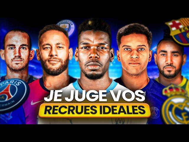  JE JUGE LES RECRUES IDÉALES DES ABONNÉS... (mercato hiver 2025)