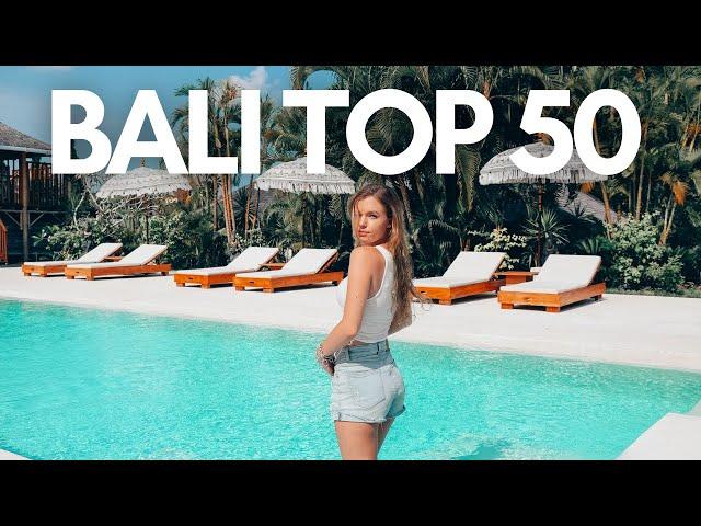 TOP 50 things to do in BALI, Indonesia