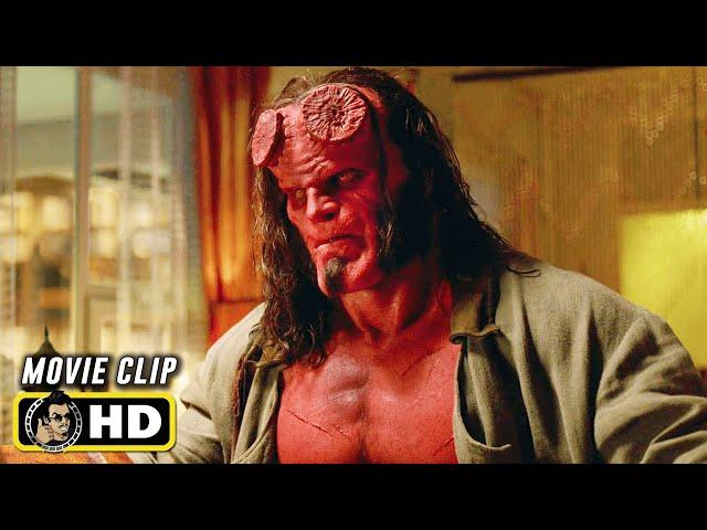 HELLBOY Clip - "Hellboy Meets Alice" (2019) David Harbour