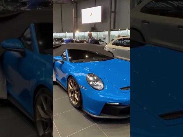 Porsche 992 GT3 Shark blue with Neodyme wheels