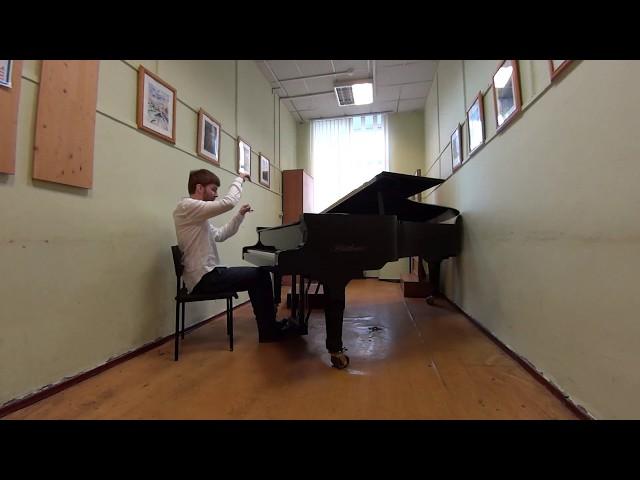 Zonov Maksim plays Rachmaninov Etude Tableaux, op 39 №1