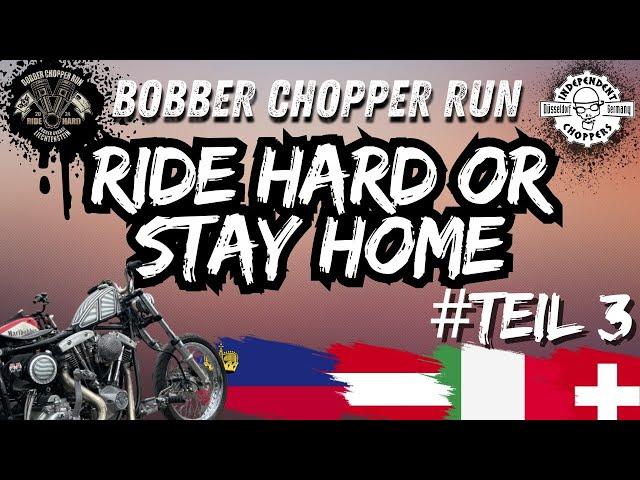 Independent Choppers - Custombikes on Tour - Bobber Chopper Run Teil 3 - Harley Davidson