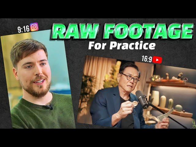 Raw Video for Editing Practice with Download Link | Raw Footage for Editing Practice | Video Editing