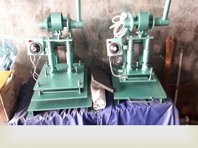 #MESINEMBOSSANDAL #MESINEMBOSLOGO #MESINPON PROMO... mesin press emboss kulit Sumatra