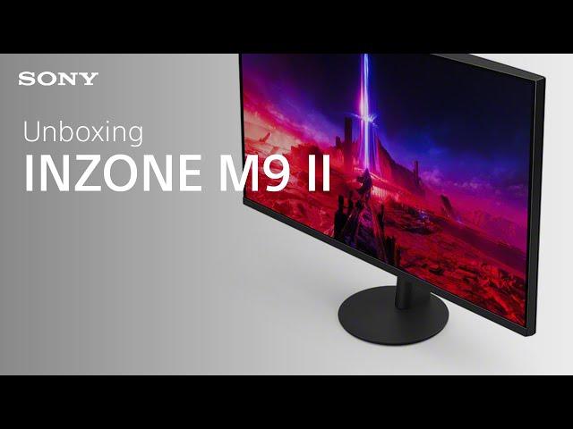 Unboxing: Sony INZONE M9 II Gaming Monitor