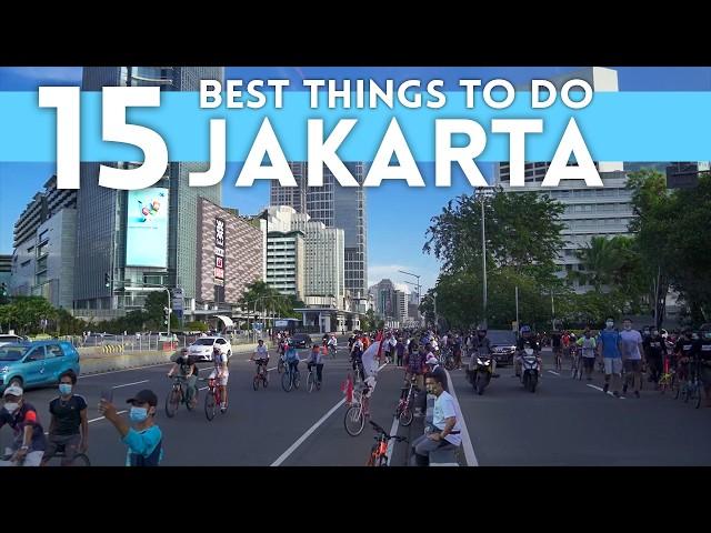 Best Things To Do in Jakarta Indonesia 2024 4K