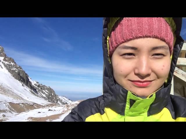 Climbing a Mountain.