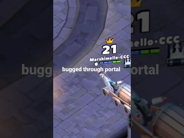 CrashOfCarsShort - bugged through portal