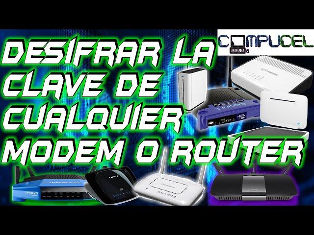 COMO INGRESAR A CUALQUIER ROUTER O MODEM SIN TENER LA CONTRASEÑA / DESCIFRAR CLAVE ROUTER MODEM WIFI