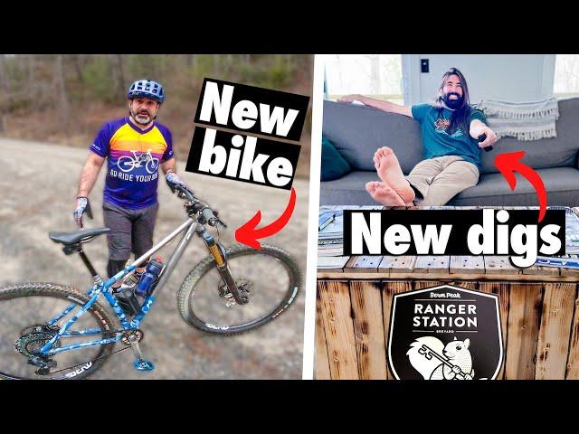 Testing out the BP Ranger Station and Seth's new $12,000 hardtail mtb!