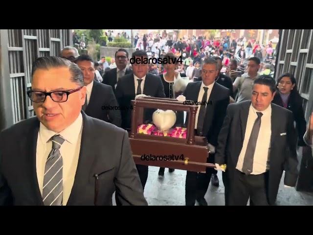 Cenizas de La cantante Dulce en la Basílica