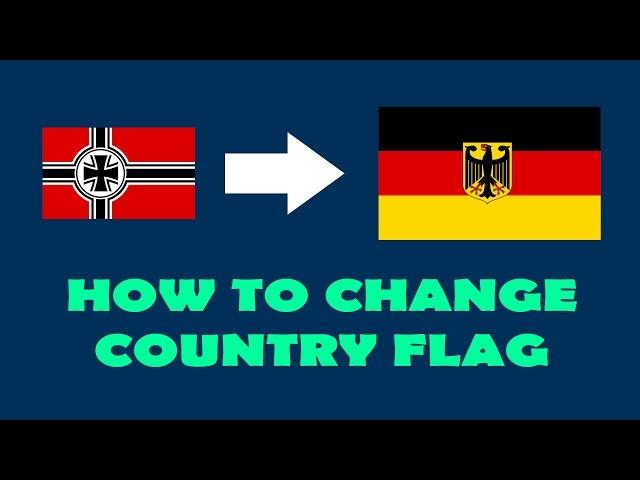 [HOI4 Modding] Changing/Creating Country Flag