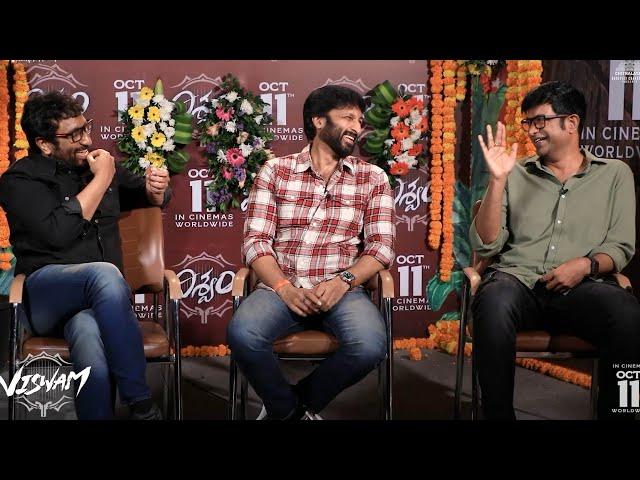 VISWAM Dussehra Special Fun Interview |  Gopichand | Sreenu Vaitla | Vennela Kishore | MS Talkies