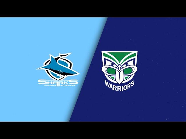 NRL Full Match Replay 2025 | Sharks v Warriors | Witzer Pre-Season Challenge, Week 1