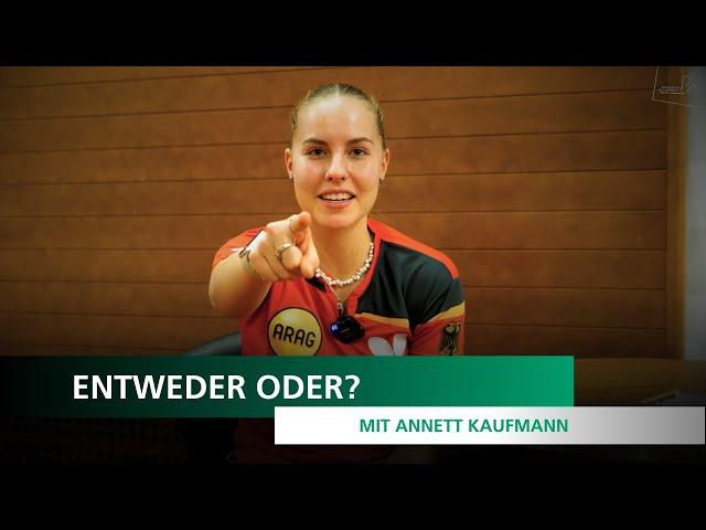 ENTWEDER ODER| mit Annett Kaufmann