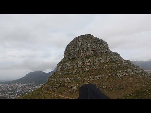 Flying up Lion's Head