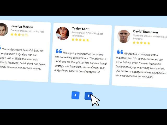 How To Make A Simple Testimonial Slider Without JS Libraries