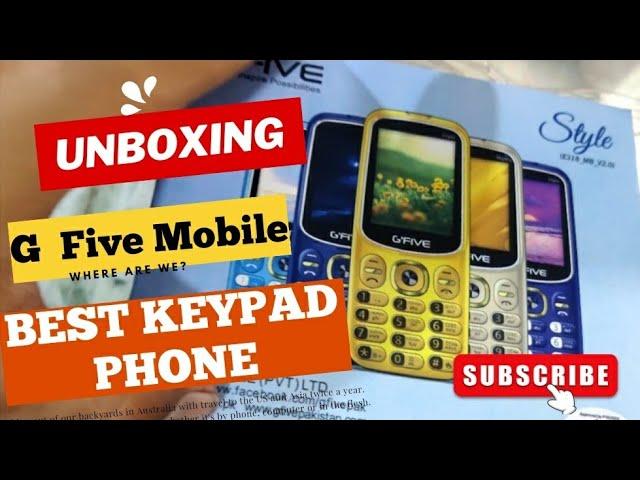 Gfive mobile unboxing. best keypad budget phone |only Mobiles4