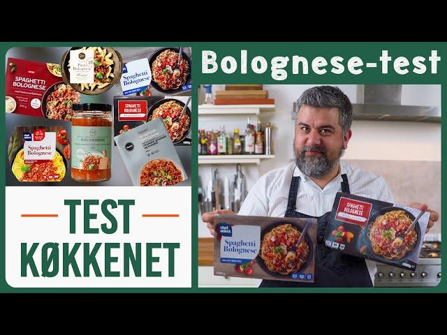 Bolognese færdigretter | A.k.a. 'pastakødsovs' | Smagstest