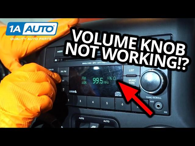 Chrysler Radio Volume Not Working? Try This Quick Fix First!