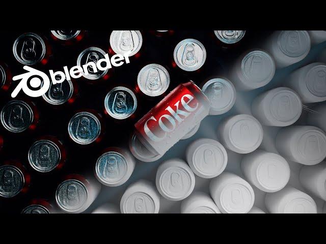 Coca Cola Commercial 3D Animation Blender