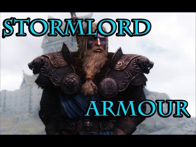 Skyrim Mods- Stormlord Armor