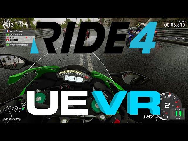 Sports Bike Simulator in VR - RIDE 4 - praydog UEVR