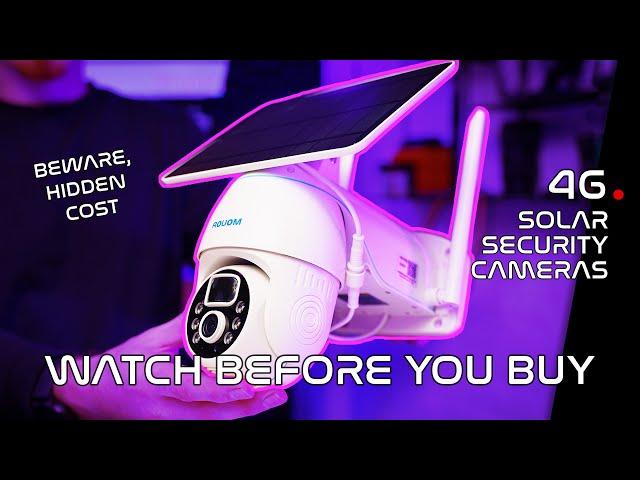 4G Solar Security Cameras - WATCH BEFORE YOU BUY | Rouom S1 4G security camera review