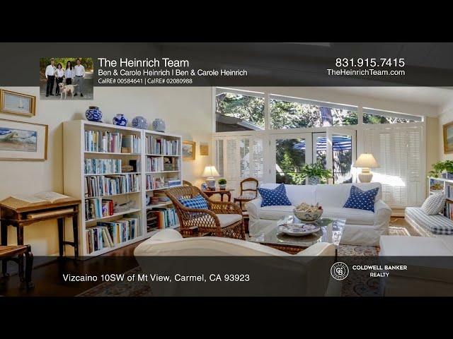 Remodeled Carmel Treasure Cottage For Sale