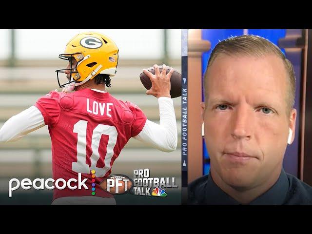 Chris Simms prefers Jordan Love's new deal over Tua Tagovailoa's | Pro Football Talk | NFL on NBC