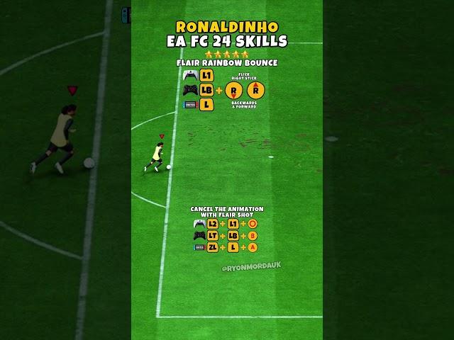 Ronaldinho EA FC 24 Skills (Cool Skill Cancel)