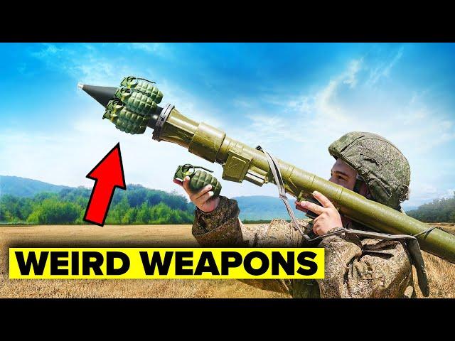 Weird Weapons Used in Ukraine War - COMPILATION