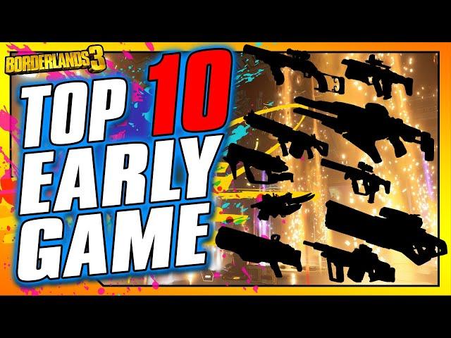 Borderlands 3 | Top 10 BEST Early Game Red Text Weapons