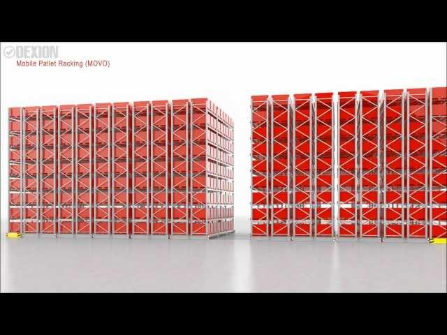 2013 Dexion Mobile Pallet Racking