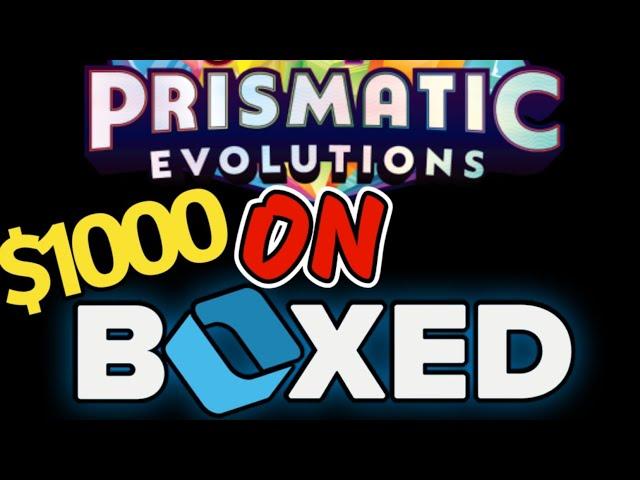 Opening $1000 Of Prismatic Evolutions on Boxed.gg - Pokemon Cards