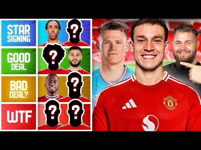 Ranking Manchester United's Summer Transfer Window 2024/25