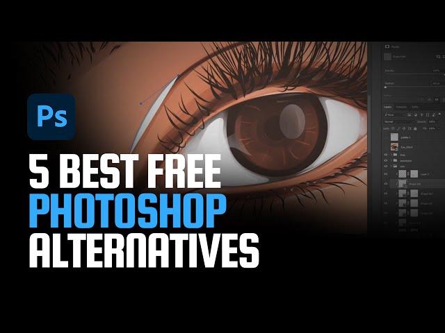 TOP 5 BEST FREE PHOTOSHOP ALTERNATIVES!!