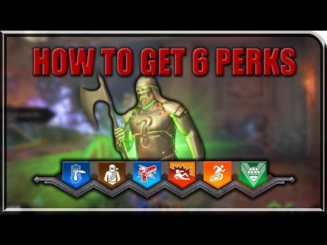How To Get 6 Perks In BO4 Zombies!!