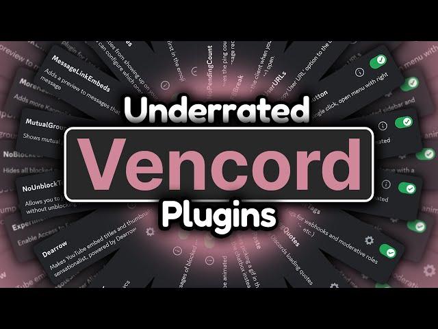 The Best Underrated Vencord Plugins for Discord!