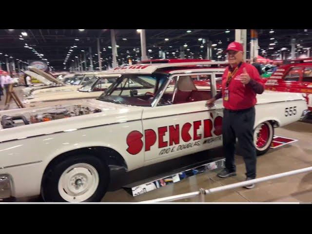 Butch Leal signing the Spencer Dodge lightweight  #dodge #mopar #nhra 