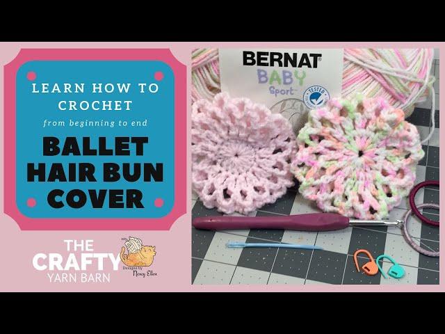 How to Crochet a Hair Bun Cover