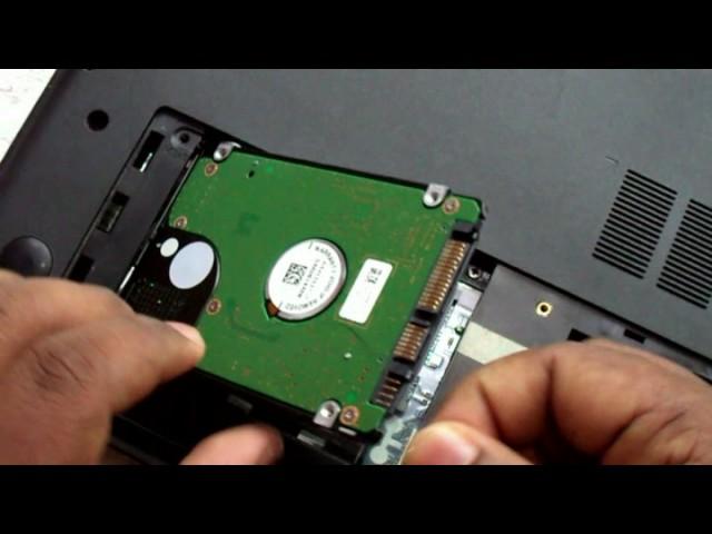 how to remove and replace hard drive  dell inspiron 15 3521