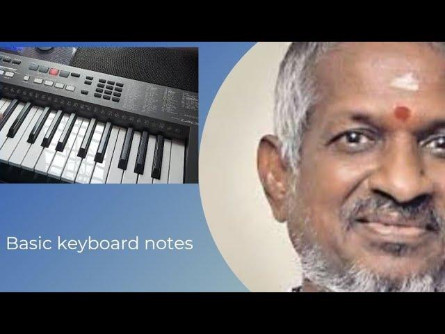 Paapapapapaa Nisha manohari | Basic keyboard notes | Ilaiyaraaja