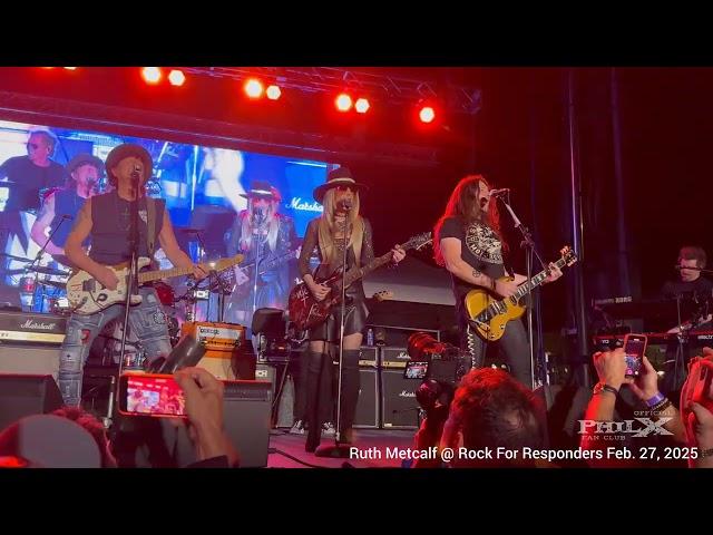 Phil X with Richie Sambora and Orianthi Livin'On A Prayer Rock For Responders 2025