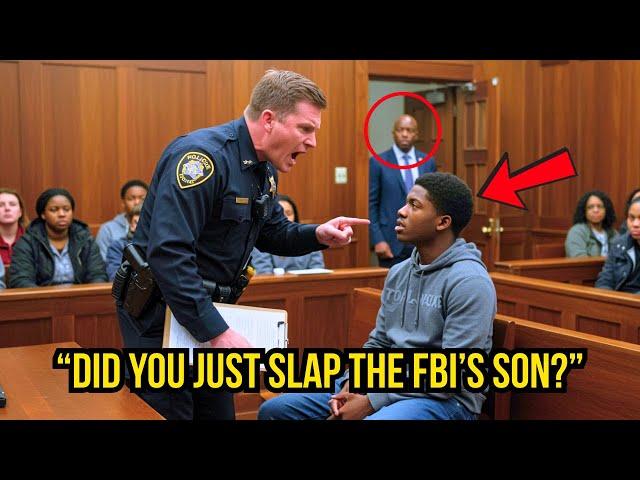 Cop Slaps Black Teen in Courtroom — Then His FBI Father Walks In