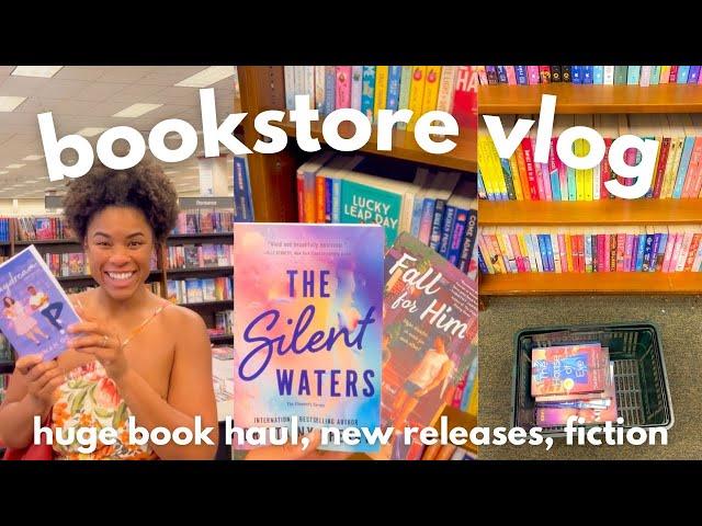 cozy *autumn* bookstore vlog  book shopping at barnes and noble for fall books + HUGE book haul