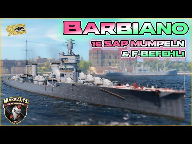 BARBIANO [T10 DD ITA] ️ Wilde SAP Schleuder in World of Warships 